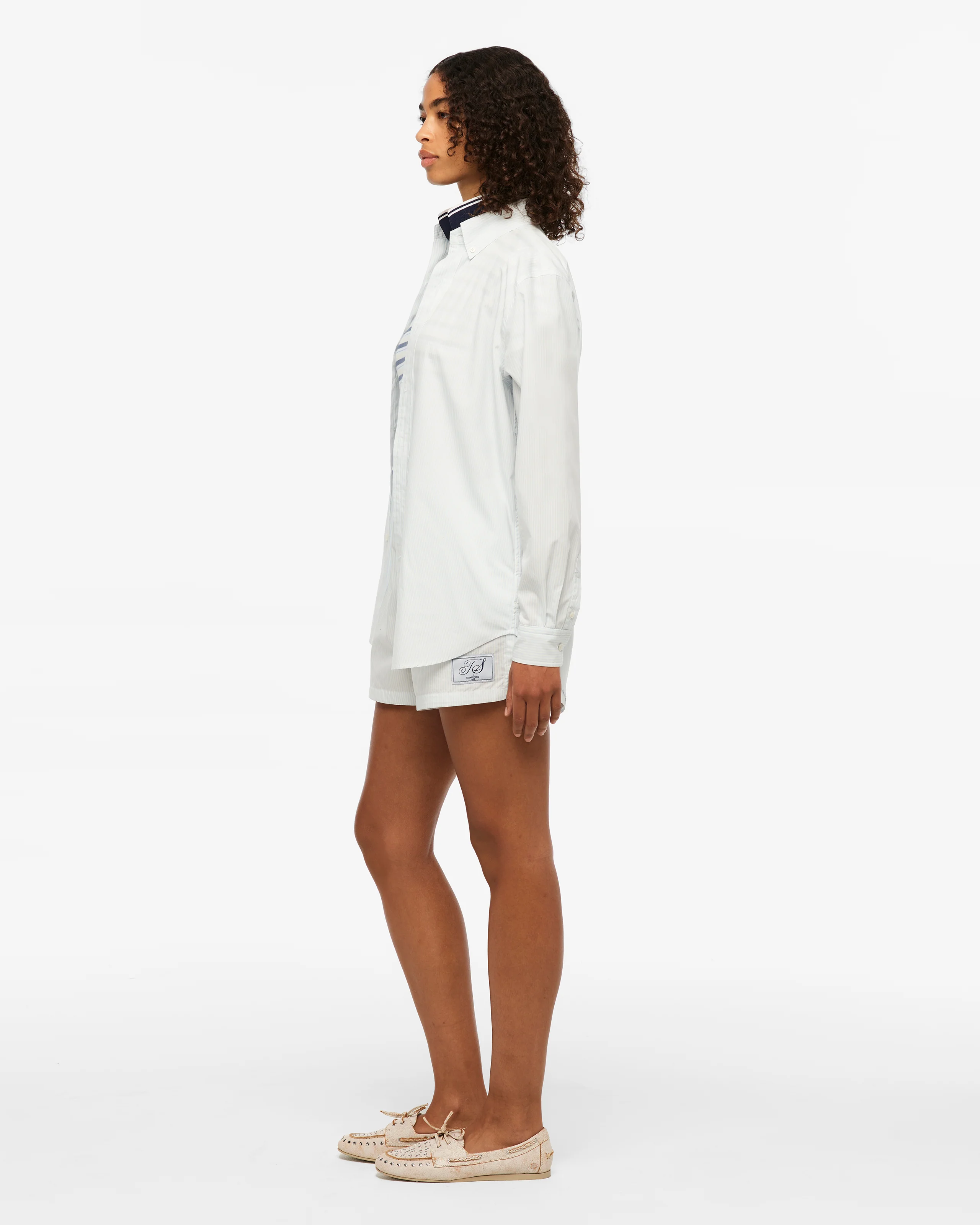 1989 (Taylor’s Version) Seagull Blue Stripe Poplin Shirt - Image 6