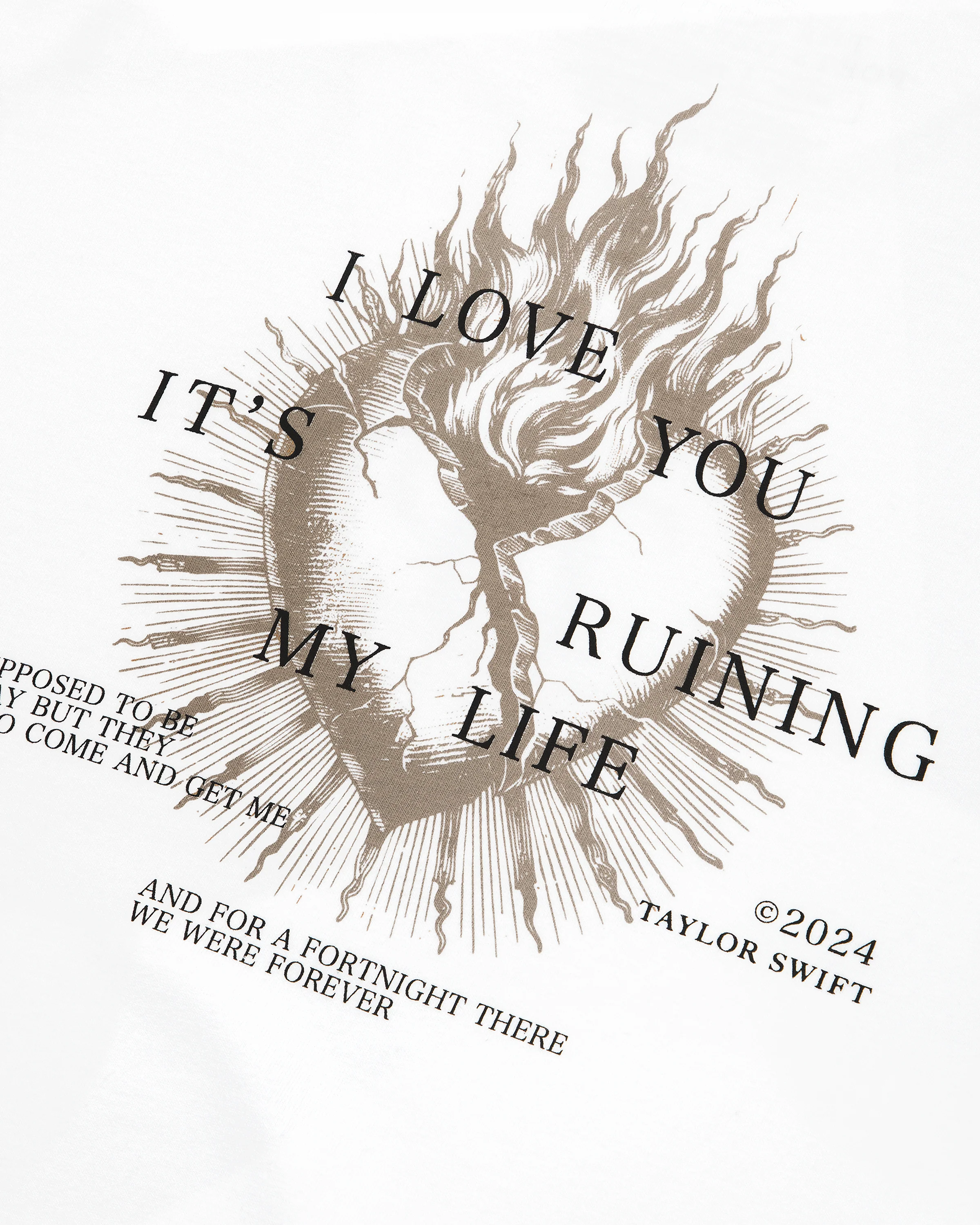 And For A Fortnight There We Were Forever T-Shirt - Image 3