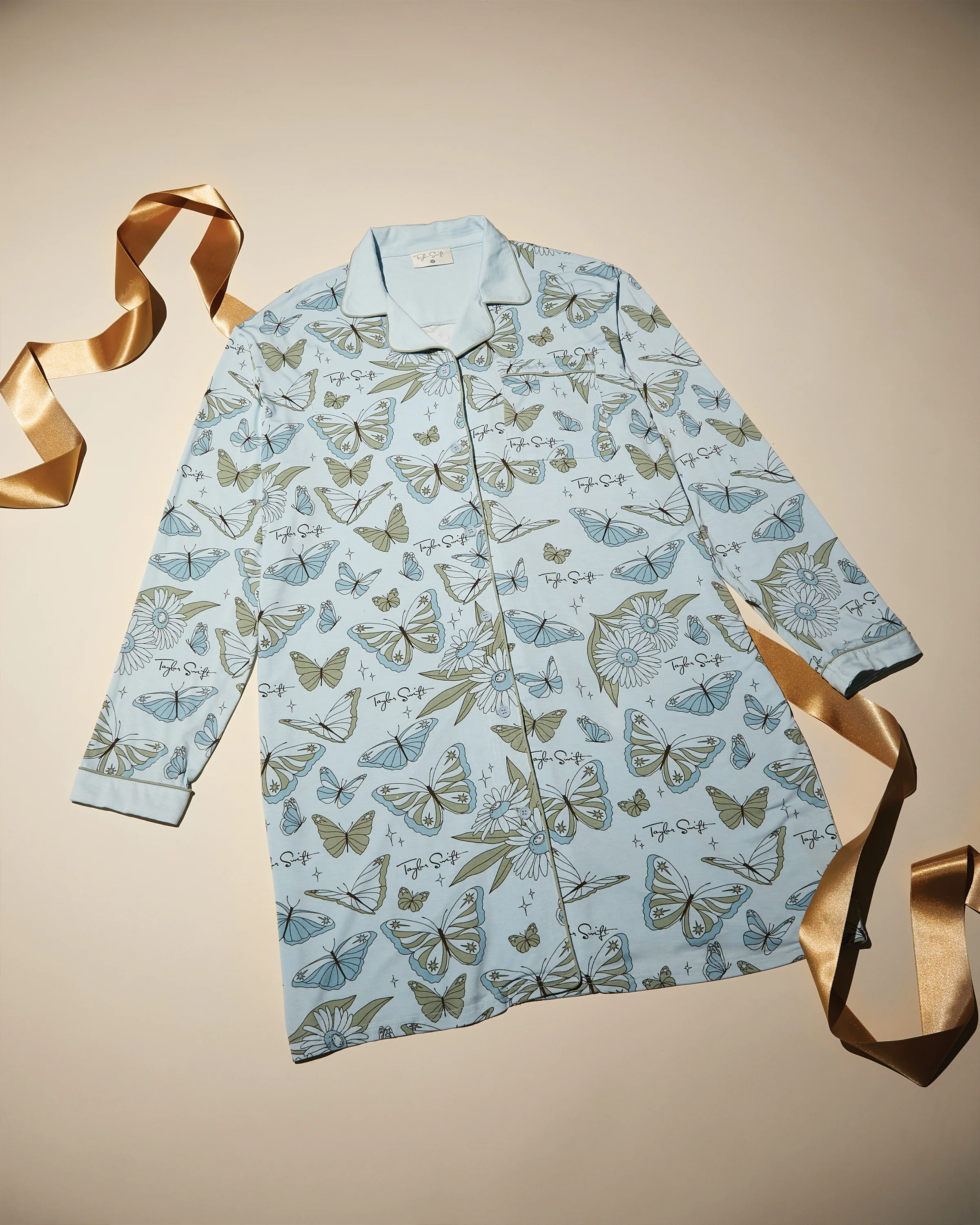 Self-Titled Butterfly PJ Shirt Dress - Image 3