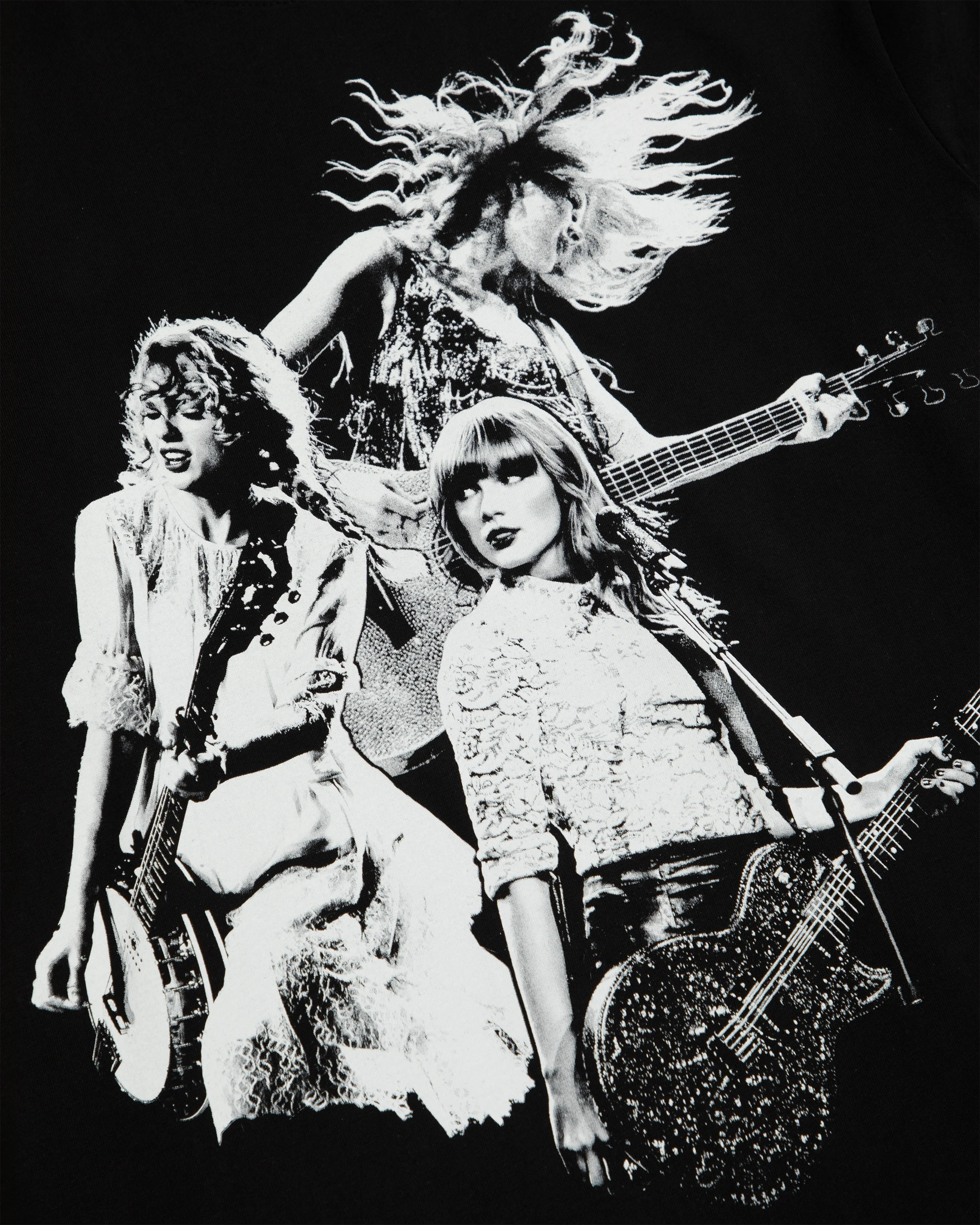 Taylor Swift | The Eras Tour Collage Black Long Sleeve - Image 3