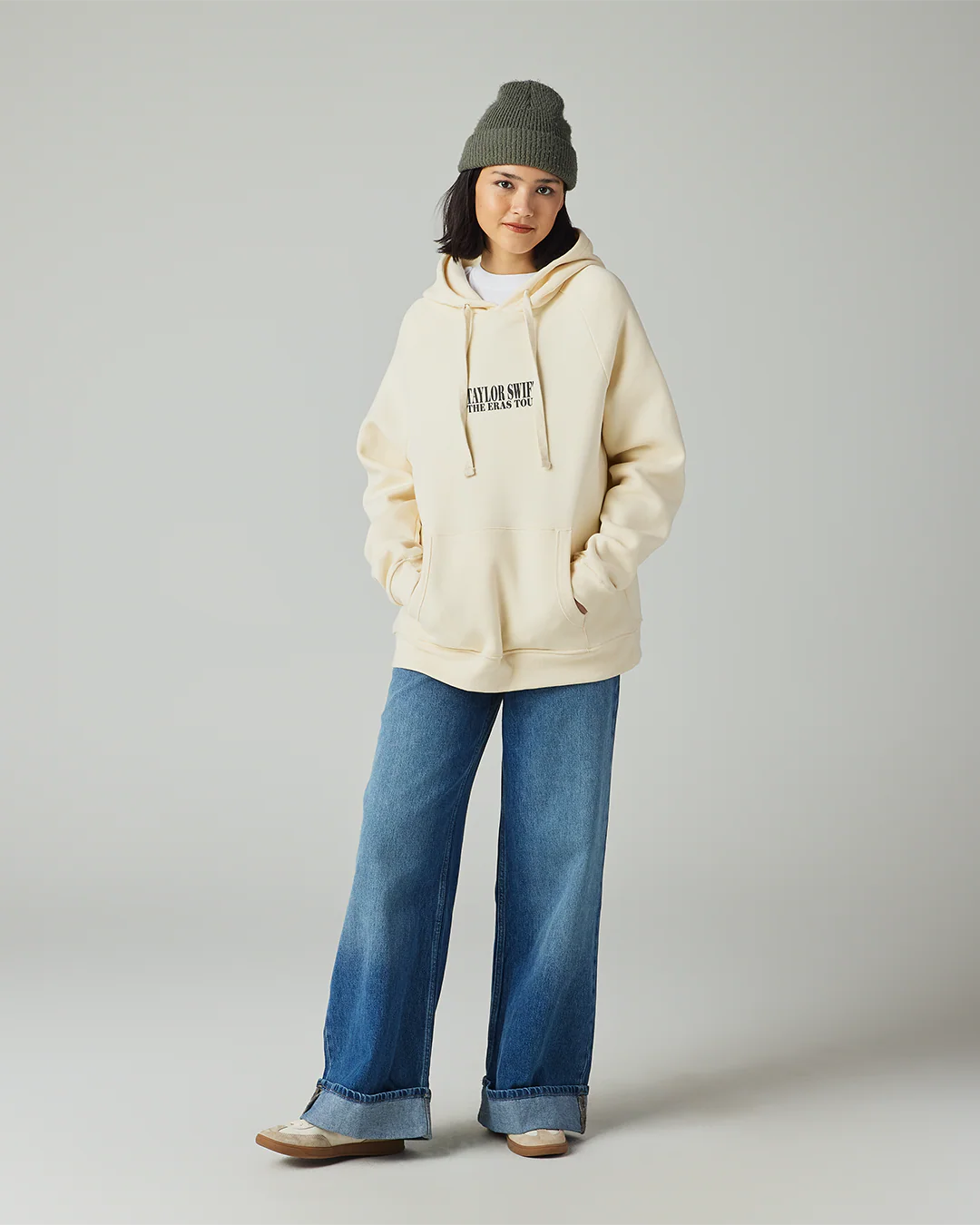 Taylor Swift | The Eras Tour I Beige Hoodie - Image 7