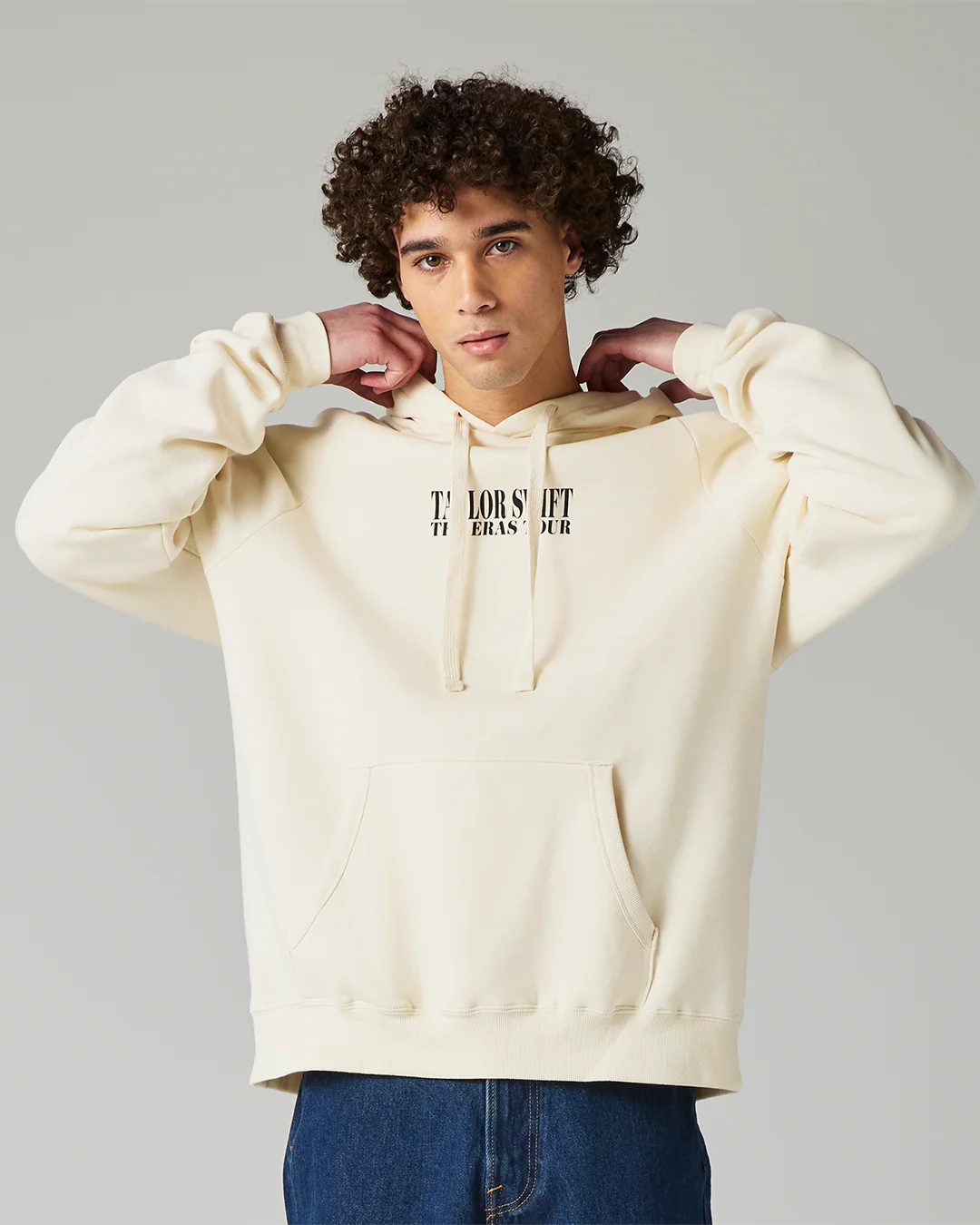 Taylor Swift | The Eras Tour I Beige Hoodie - Image 9