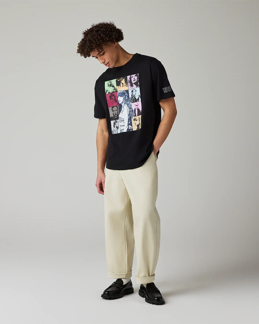 Taylor Swift | The Eras Tour Through LA Black T-Shirt - Image 11