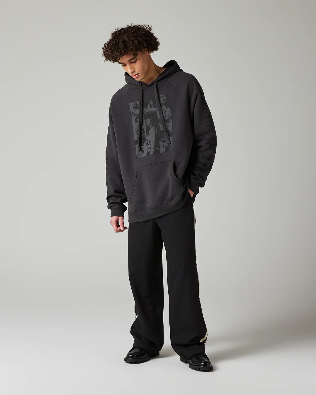 Taylor Swift | The Eras Tour Through London Black Hoodie - Image 7