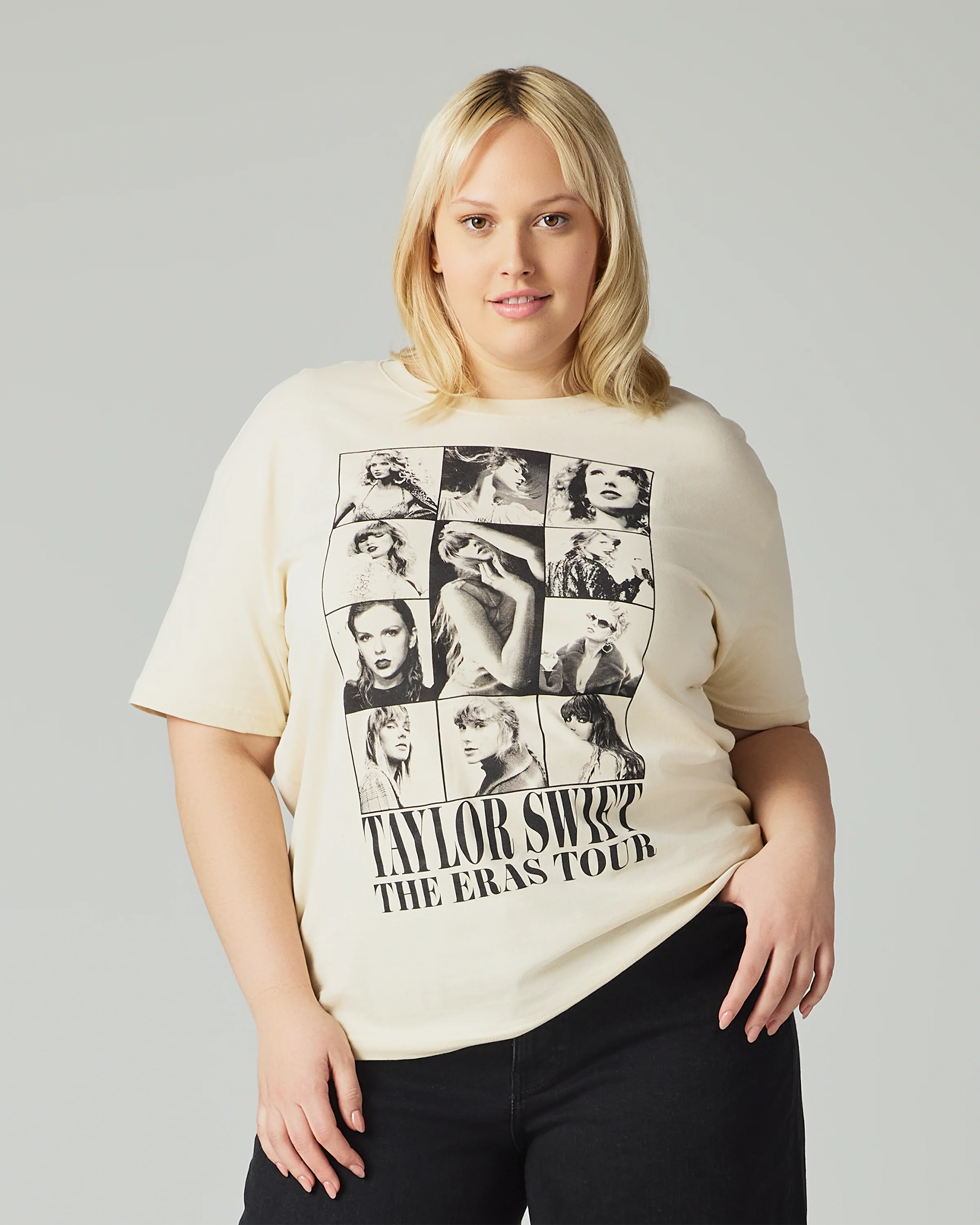 Taylor Swift | The Eras Tour Through Vancouver Beige T-Shirt - Image 9