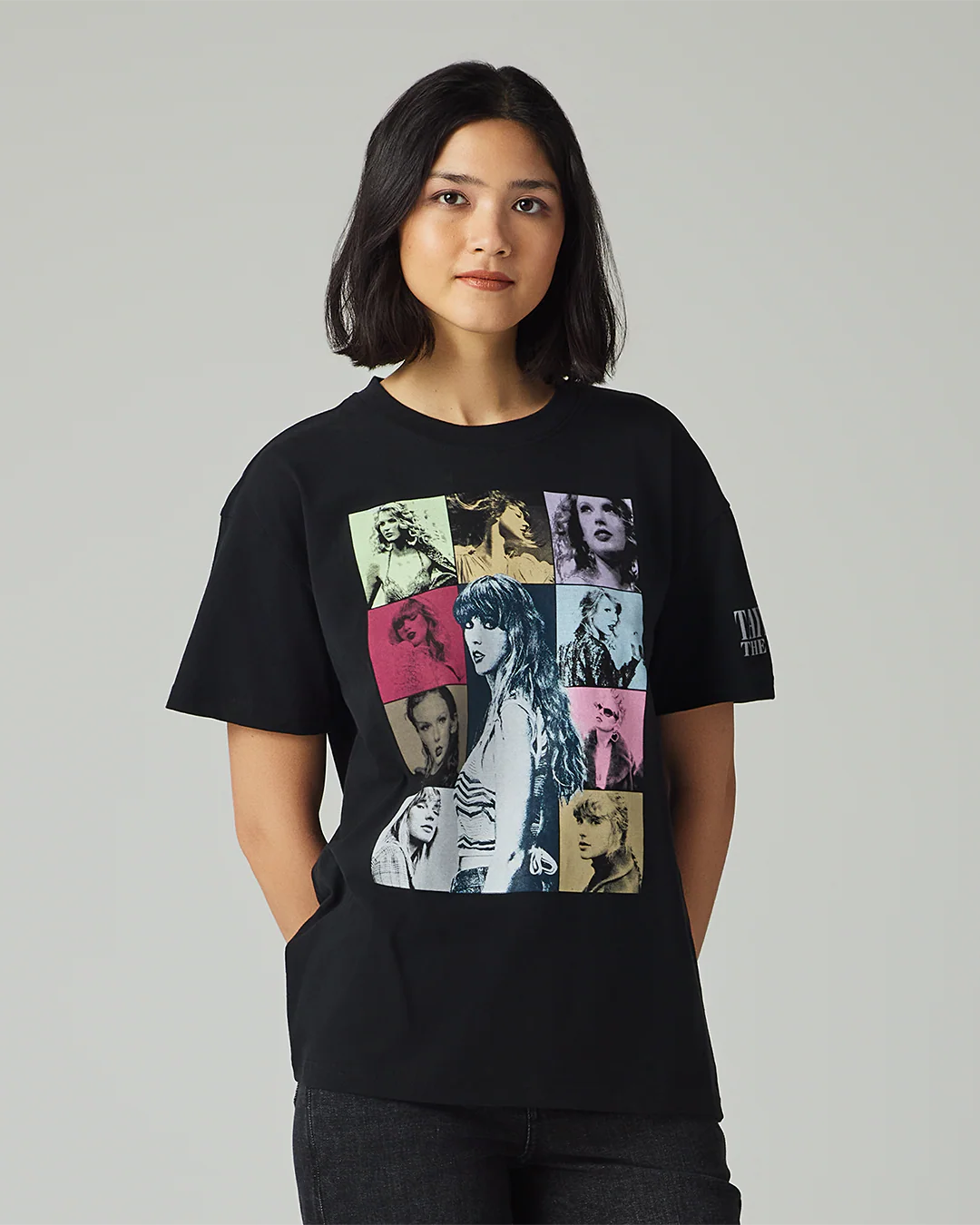 Taylor Swift | The Eras Tour Through Vancouver I Black T-Shirt - Image 3