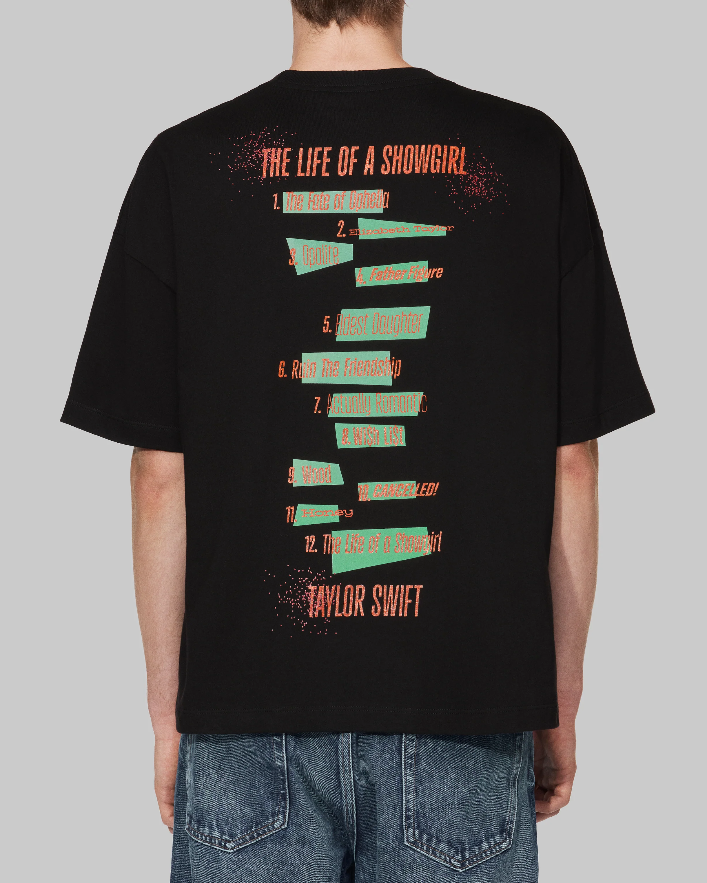 The Life of a Showgirl Album Cover T-Shirt - Image 4