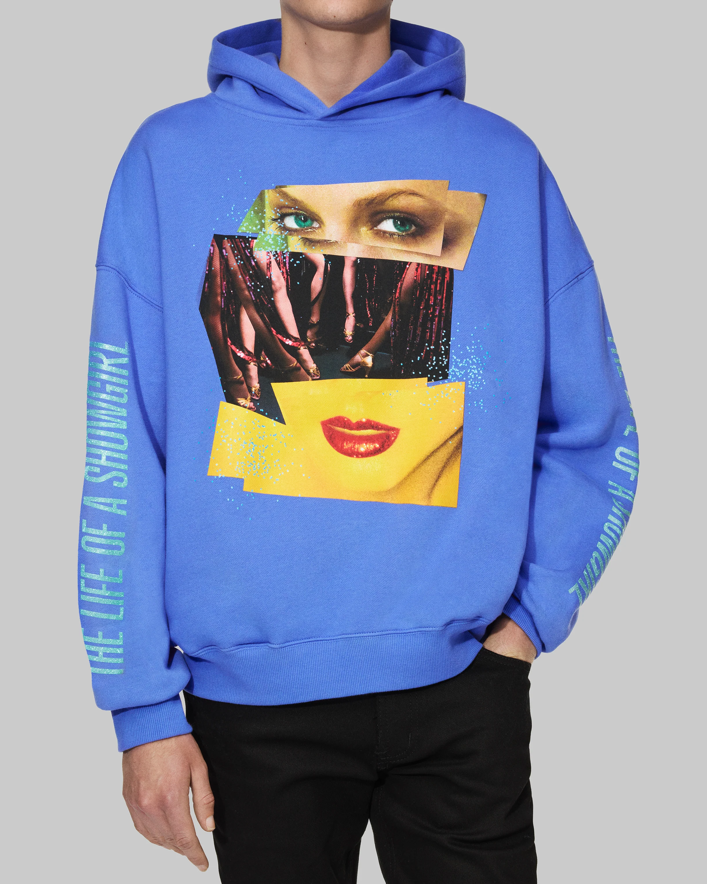 The Life of a Showgirl Violet Blue Hoodie - Image 2