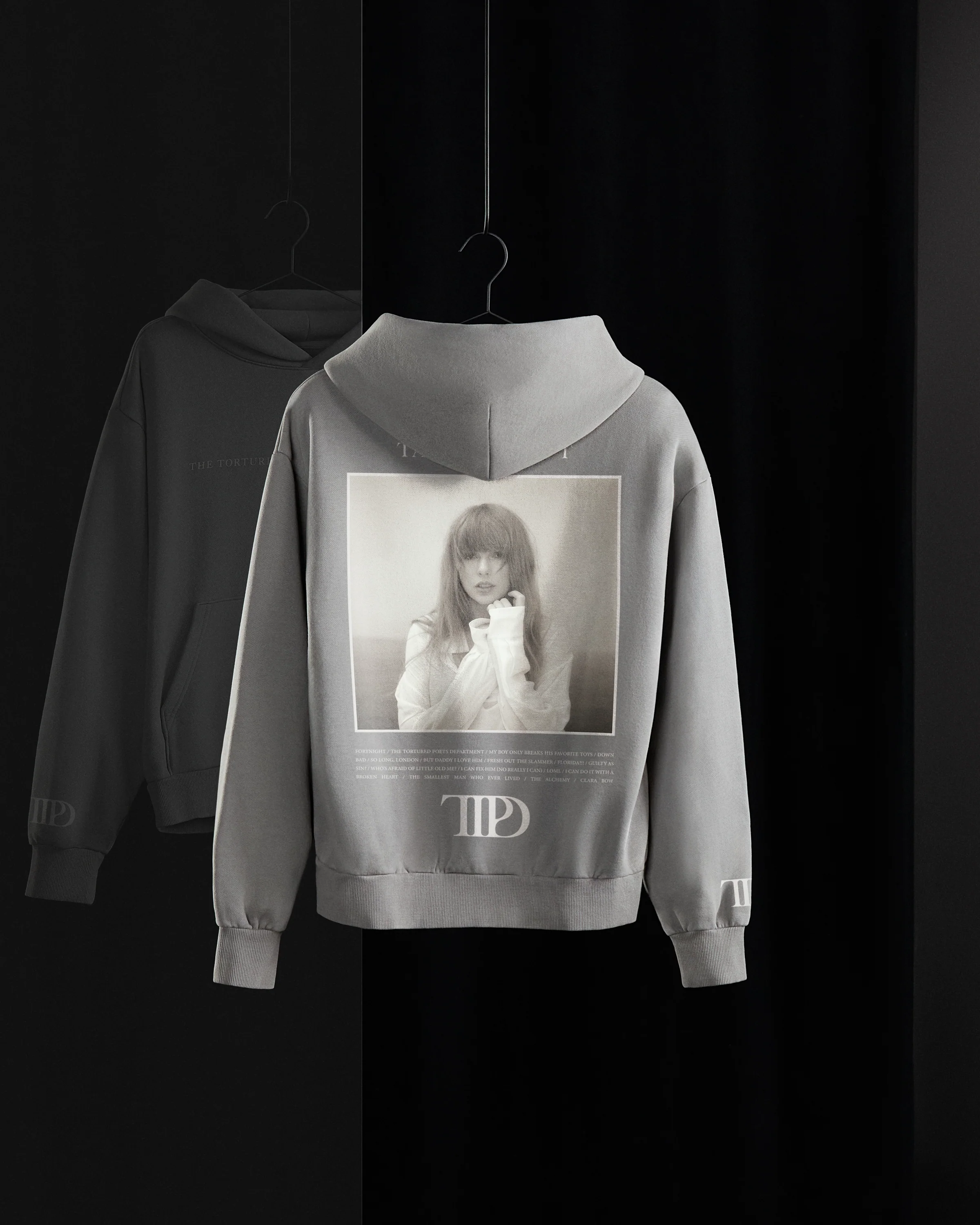 The Tortured Poets Department Gray Hoodie - Image 6