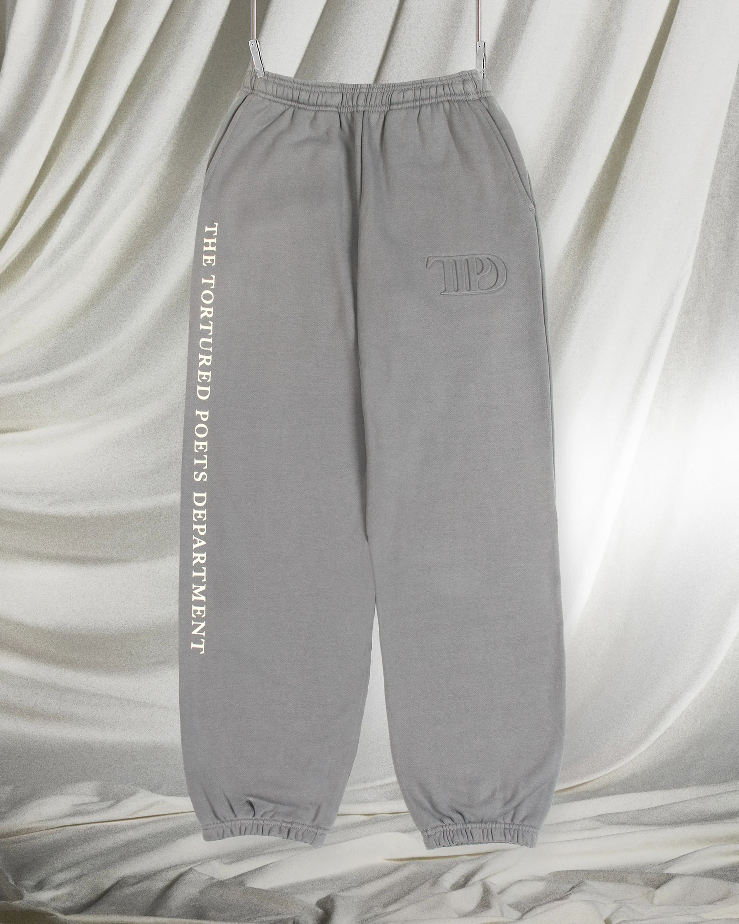 TTPD Gray Embossed Sweatpants - Image 4